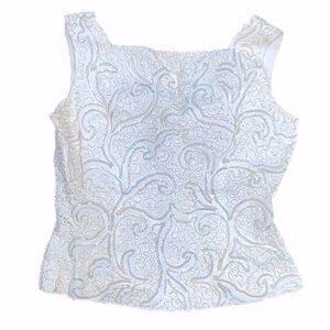 Vintage Hand Beaded Dress Top